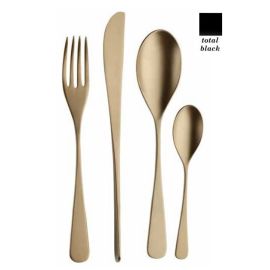 Ложка десертная/закусочная AUDREY VELVET TOTAL BLACK 2QD60004 купить в Е.Маркет