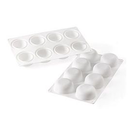 Форма силик. д/вып. SILIKOMART "бомбафлекс", 8 ячеек D65мм, SF163 купить в Е.Маркет