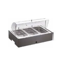 Поддон с крышкой  FRAME GN1/1 100  SS 515X310X100MM, в комплекте GN 1/3, 518B0002+F1802840 купить в Е.Маркет