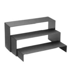 Этажерка для выкладки закусок, 3-х ярусная, 56х17см H19,2см, цвет GRIS 518D0009 купить в Е.Маркет