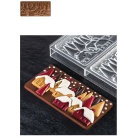 Форма д/шок. "XMAS VILLAFE" 154X77XH 10мм, 100гр, 3 ячейки, PC5038FR купить в Е.Маркет