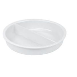 Емкость для мармита, 2 секции, D=40см H=7.5 см., фарфор 44355-40 купить в Е.Маркет