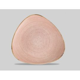 Тарелка мелкая треугольная 22,9см, без борта, STONECAST, цвет TERRACOTTA SRTETR9 1 купить в Е.Маркет