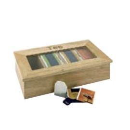 Диспенсер для чайных пакетиков, 31X28X9 см, светлое дерево 41614-35 купить в Е.Маркет