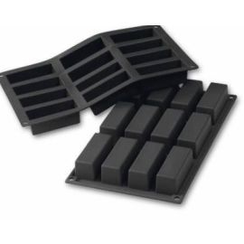 Форма силик. д/зам. и вып. "прямоугольник" 79х29мм H30мм, 12 ячеек 30SF026N купить в Е.Маркет