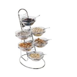 Подставка с 6-ю салатниками в комплекте 30X30X48 41912-04 купить в Е.Маркет