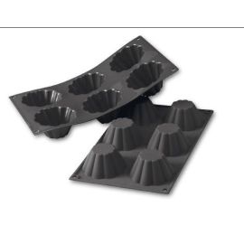 Форма силик. д/зам. и вып. "бриошь" D79мм H37мм, 6 ячеек 30SF034N купить в Е.Маркет