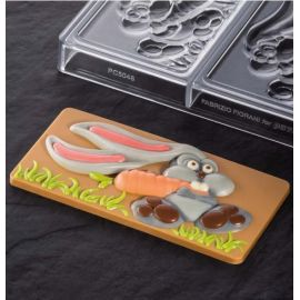 Форма д/шок. "EASTER BUNNY" MM 154X72X13 H, 100гр, 3 ячейки, п/к PC5048 купить в Е.Маркет