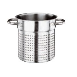 Вставка-дуршлаг 28см из нержавеющей полированной стали, перфорированное дно и стенки 11123-28 купить в Е.Маркет