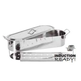 Форма для приготовления рыбы 46х15,5х10,5 см на пару 41964-45 купить в Е.Маркет