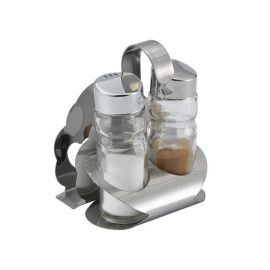 Набор для специй 2 предмета (соль, перец) + салфетница "спайс", с крюком 416а купить в Е.Маркет