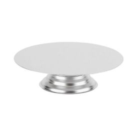 Подставка для торта круглая D30см H 10, сталь нерж. 47099-30 купить в Е.Маркет