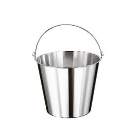 Ведро 10 л, D=30 см, H=25 см, н/ст. 41960-10 купить в Е.Маркет