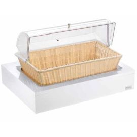 Корзина для хлеба прямоугольная BUFFET с пласт.крышкой, на подставке 511B6700 купить в Е.Маркет