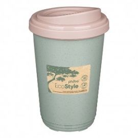 Термостакан 98х98х156мм, 400мл, зеленый флэк, 433250436 купить в Е.Маркет