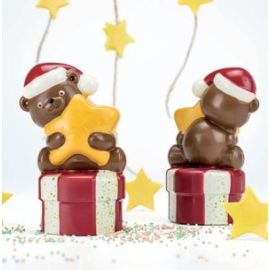 Форма д/шок. 3D "плюшевый мишка" 67X54мм H105 мм, 90гр, 4 ячейки, п/к с магнитом 20SR107 купить в Е.Маркет