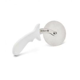 Резак-ролик для пиццы D10см, нерж. сталь, эргономичная ручка, цвет белый 4970.10N купить в Е.Маркет