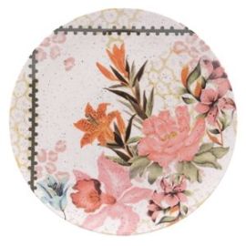 Тарелка мелкая UNNI SHAPE BUQUE TROPICAL 26см OXFORD 126318, AY02-5820 купить в Е.Маркет