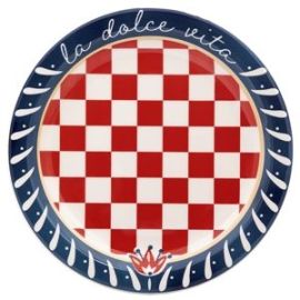 Тарелка мелкая FLOREAL DOLCE VITA 26см OXFORD 115844, J084-6838 купить в Е.Маркет
