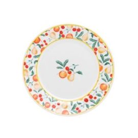 Тарелка мелкая FLAMINGO FRUITS 22см OXFORD 90521, SC02-9410 купить в Е.Маркет