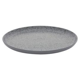Тарелка мелкая FLAT SHAPE GRAY 26см OXFORD 136446, AO02-1C06 купить в Е.Маркет