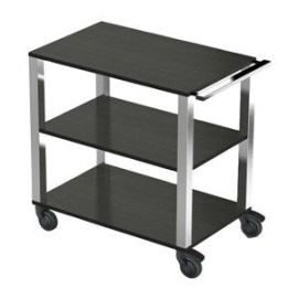 Тележка сервировочная для напитков 88х55хH88см, 3 уровня, сталь, полимер, PINTINOX 97150851 купить в Е.Маркет