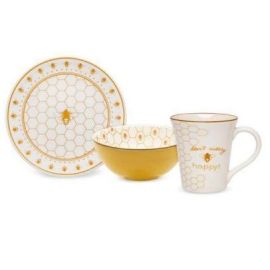 Набор посуды 3 предмета "BEE HAPPY" OXFORD 124369, CJ03-5626 купить в Е.Маркет