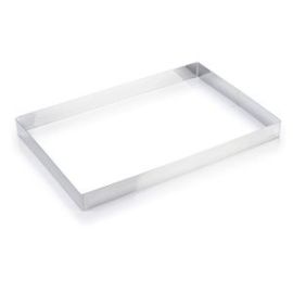 Форма кондитерская "прямоугольник" 39,5х59,5хH5 см, нержав. сталь 11H5L59 купить в Е.Маркет