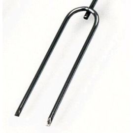 Вилка для работы с плавленым шоколадом 18,5 см, нерж.сталь, ручка пластик, 25 штук, 50CHOC01 купить в Е.Маркет