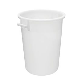Контейнер 75л, D49см, H57см, с ручками, цвет белый, п/э 49372-03 купить в Е.Маркет