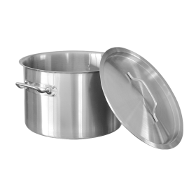 Кастрюля 9л D25х18см,с крышкой, нерж.сталь X2764 купить в Е.Маркет