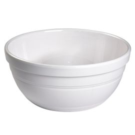 Миска 1,5л D19см, меламин, BEN, цвет белый S-2675 купить в Е.Маркет