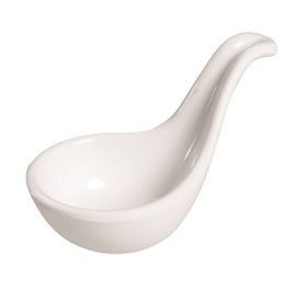 Ложка для закусок 9.5X5.5см, меламин, PICCASO, цвет белый H-2307 купить в Е.Маркет