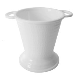 Емкость для закусок 0,5л D15,2см, меламин, BUCKET, цвет белый H-2389 купить в Е.Маркет