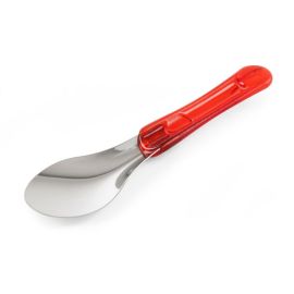 Ложка лопатка для мороженого 260 мм красная ручка, нерж.сталь купить в Е.Маркет