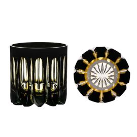 Сет из 2х бокалов олд фэшн ON THE ROCKS 330мл, хрусталь, цвет черный/сепия 134733 купить в Е.Маркет