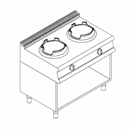 Плита WOK Apach Chef Line LRWG107POS купить в Е.Маркет