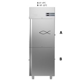 Шкаф комбинированный Apach Chef Line LCK70P1M1D2 купить в Е.Маркет