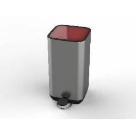 Контейнер мусорный Foodatlas JAH-7309 14л (серебряный) купить в Е.Маркет