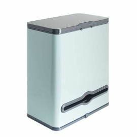 Контейнер мусорный Foodatlas JAH-542 4л держатель б/полотенец (синий) купить в Е.Маркет