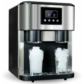 Льдогенератор EKSI EBSD 18 с измельчителем и диспенсерами для льда и воды купить в Е.Маркет