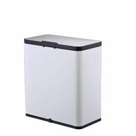 Контейнер мусорный Foodatlas JAH-541 6л держатель м/мешков (белый) купить в Е.Маркет