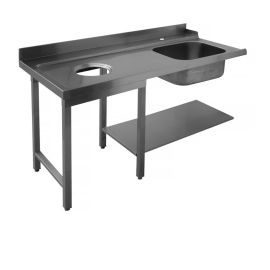 Стол предмоечный левый Apach Chef Line L75446 купить в Е.Маркет
