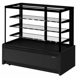Витрина кондитерская Kayman K-ВК-1300 Квадро черный купить в Е.Маркет