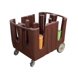 Тележка для сбора посуды Norma пластик 1090х720х800 мм купить в Е.Маркет