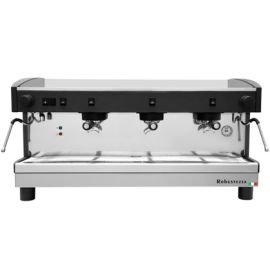 Кофемашина рожковая ROBUSTEZZA ST3M высокие группы, мультифазная, черная купить в Е.Маркет