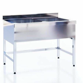 Ванна моечная EKSI ВМП Ш П 2 (L=1550, S=700, H=850-870, G=300) купить в Е.Маркет