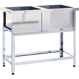 Ванна моечная EKSI ВМН Э 2 (L=1390, S=700, H=850-870, G=450) купить в Е.Маркет