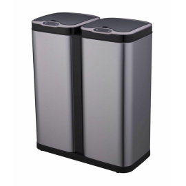 Контейнер мусорный Foodatlas JAH-8523 сенсорный 60л (30л+30л) купить в Е.Маркет