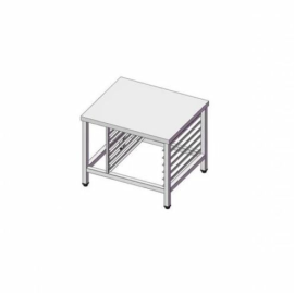 Подставка с направляющими Vortmax 920х620х750 для пароконвектоматов купить в Е.Маркет